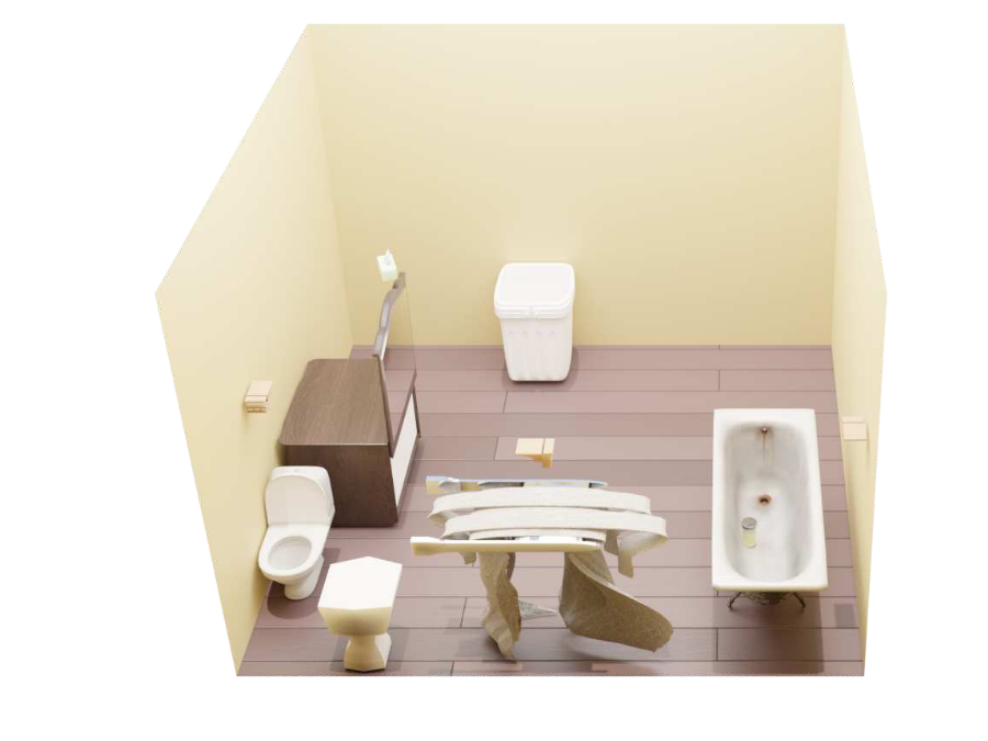 Holodeck bathroom