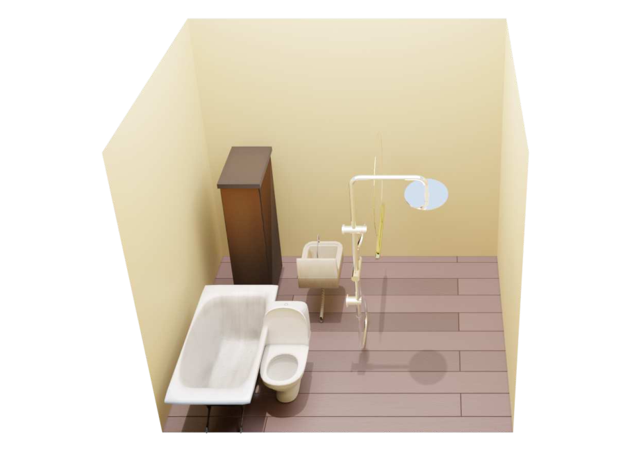 LayoutGPT bathroom