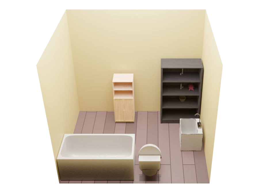 SceneWeaver bathroom