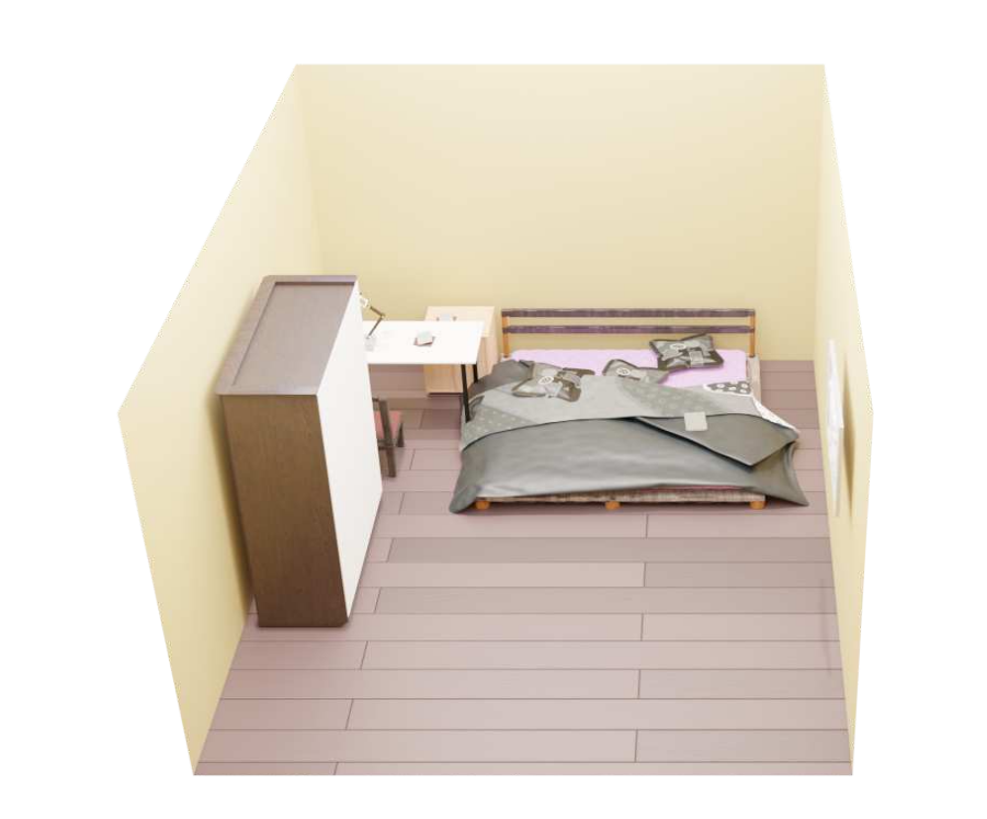 SceneWeaver bedroom