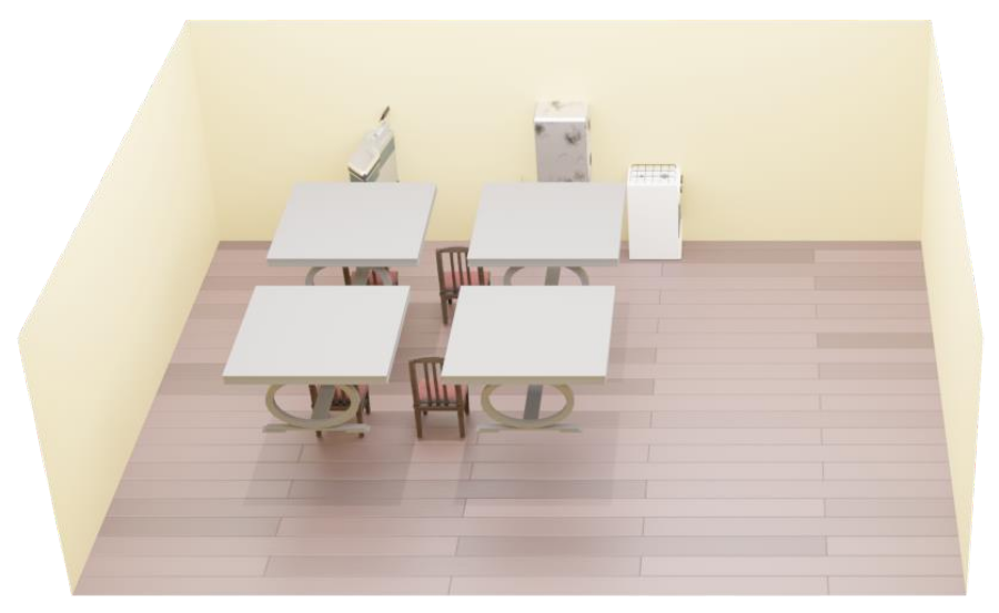LayoutGPT restaurant