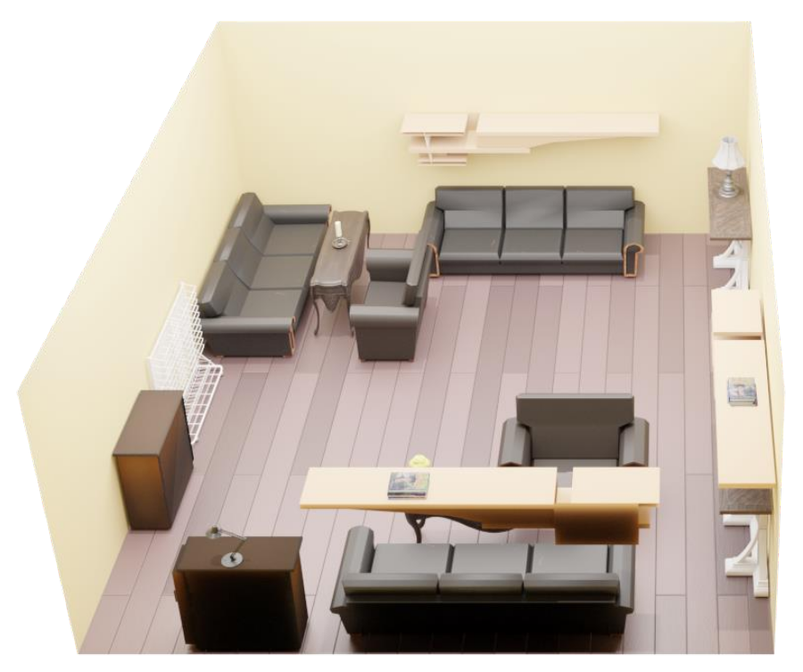 Holodeck waiting room